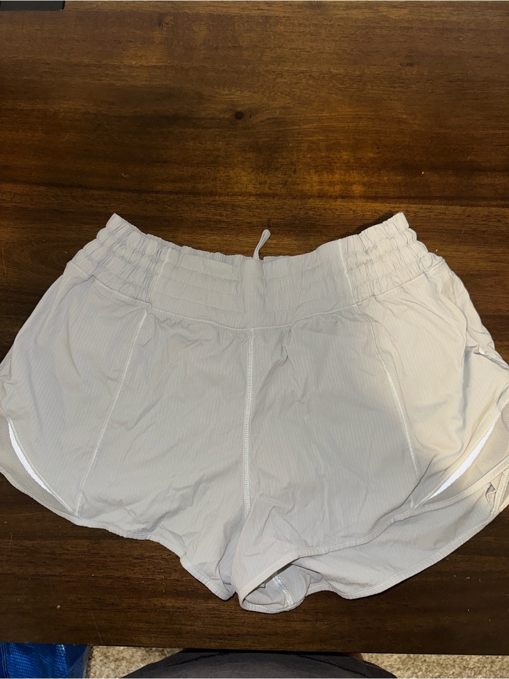 lululemon athletica Gray Athletic Shorts with Elastic Waist
